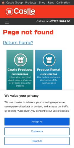 Mobile page screenshot
