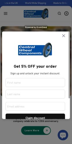 Mobile page screenshot