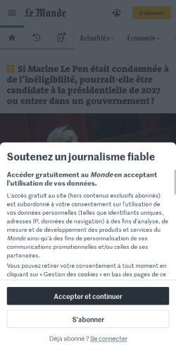 Mobile page screenshot