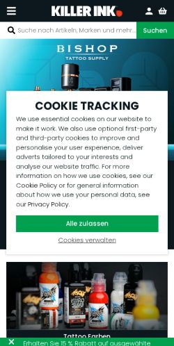 Mobile page screenshot