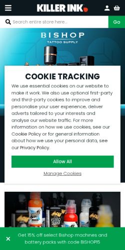 Mobile page screenshot