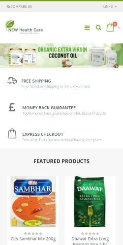 Mobile page screenshot