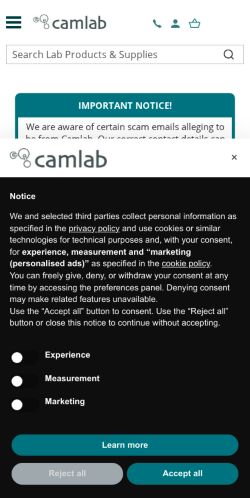 Mobile page screenshot