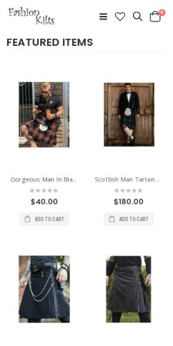 Mobile page screenshot