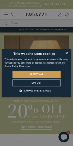 Mobile page screenshot