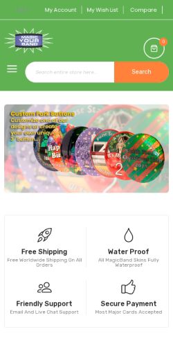 Mobile page screenshot