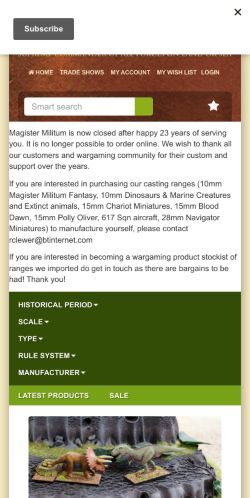 Mobile page screenshot