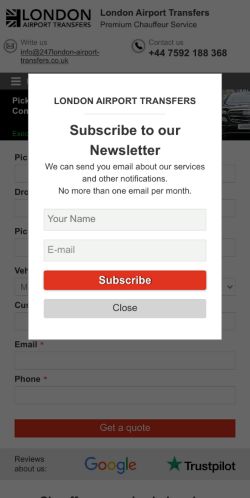 Mobile page screenshot