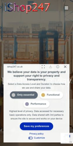 Mobile page screenshot
