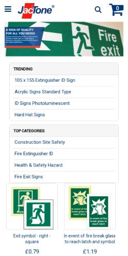 Mobile page screenshot
