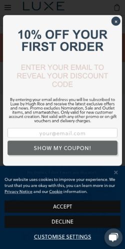 Mobile page screenshot