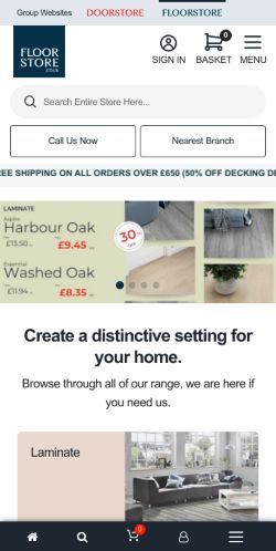 Mobile page screenshot