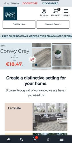 Mobile page screenshot