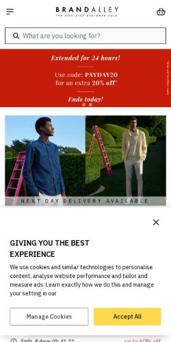 Mobile page screenshot