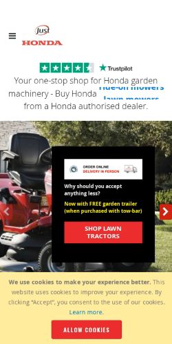 Mobile page screenshot