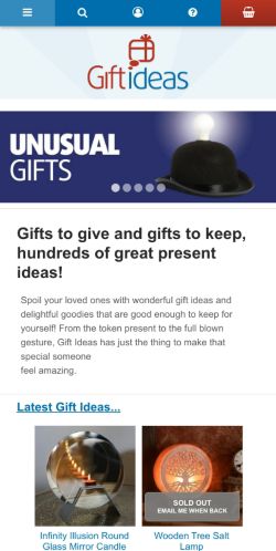 Mobile page screenshot