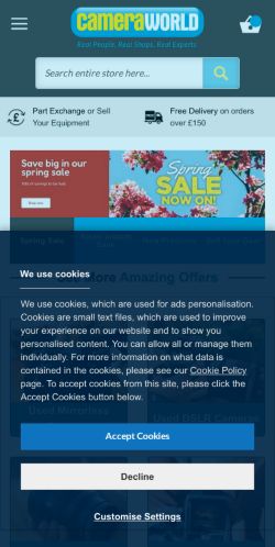 Mobile page screenshot