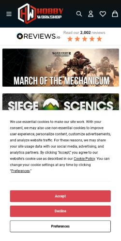 Mobile page screenshot