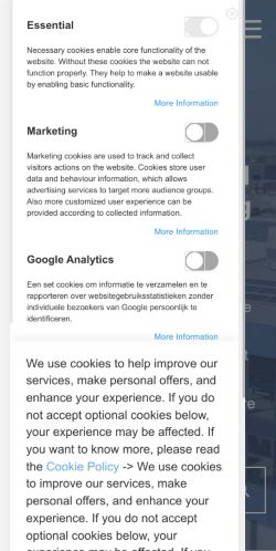 Mobile page screenshot