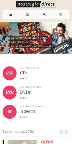 Mobile page screenshot