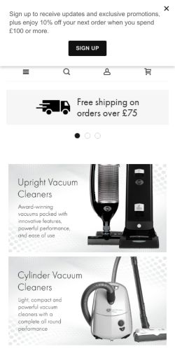 Mobile page screenshot