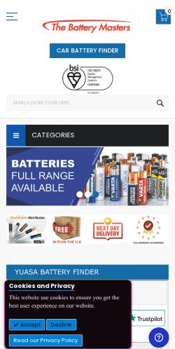 Mobile page screenshot