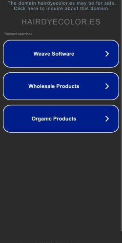 Mobile page screenshot