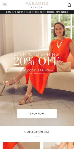 Mobile page screenshot