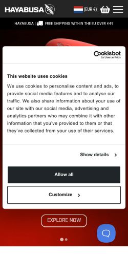 Mobile page screenshot