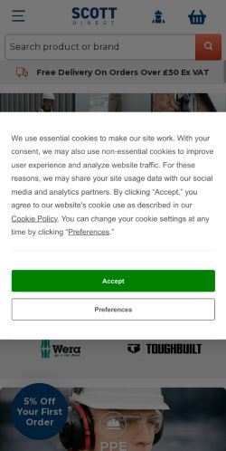 Mobile page screenshot