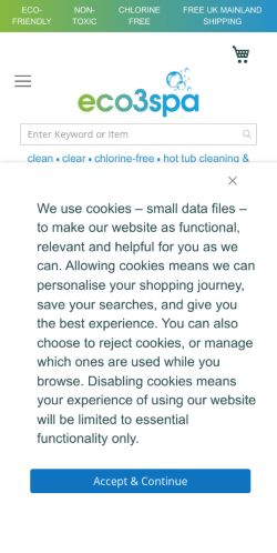 Mobile page screenshot