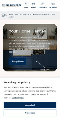 Mobile page screenshot