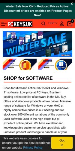 Mobile page screenshot