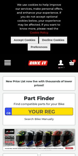 Mobile page screenshot