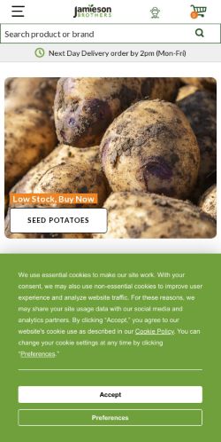 Mobile page screenshot