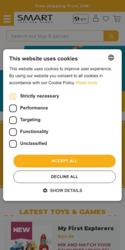 Mobile page screenshot