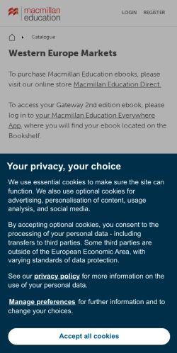Mobile page screenshot