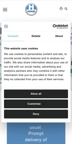 Mobile page screenshot