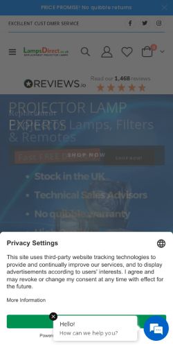 Mobile page screenshot