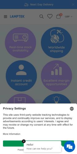 Mobile page screenshot