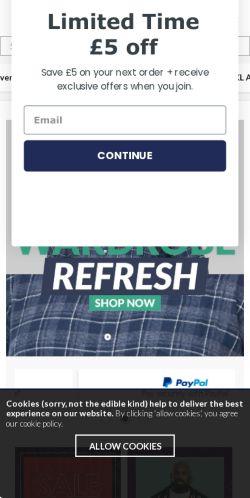 Mobile page screenshot