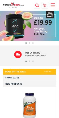 Mobile page screenshot