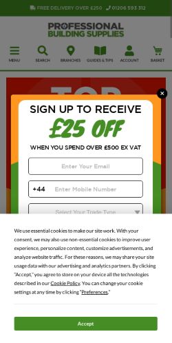 Mobile page screenshot
