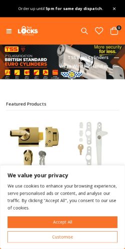 Mobile page screenshot
