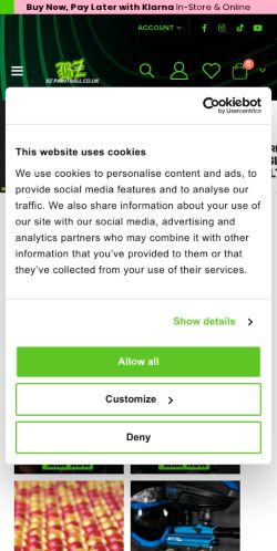 Mobile page screenshot
