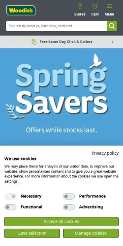 Mobile page screenshot