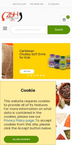 Mobile page screenshot