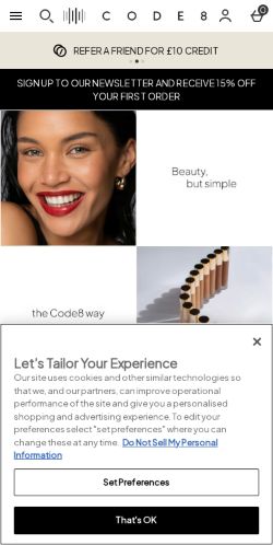 Mobile page screenshot