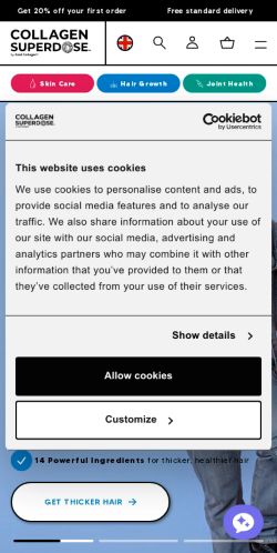 Mobile page screenshot
