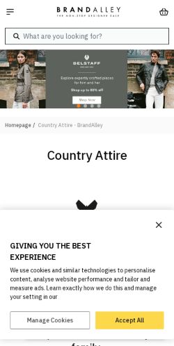 Mobile page screenshot